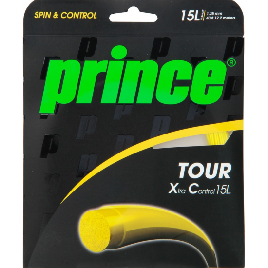 SET DE CORDA PRINCE TOUR XTRA CONTROL 15L 1.35 - PRETO